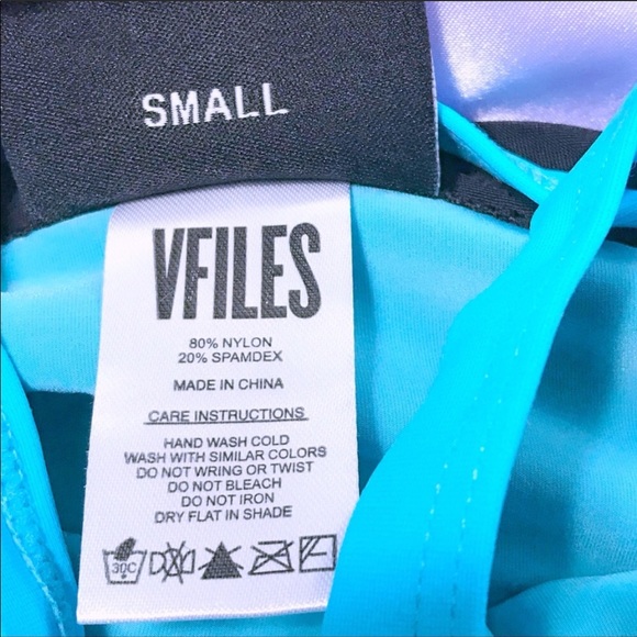 ‼️ SOLD ‼️ VFILES Aqua red bikini bottom. - Picture 5 of 6